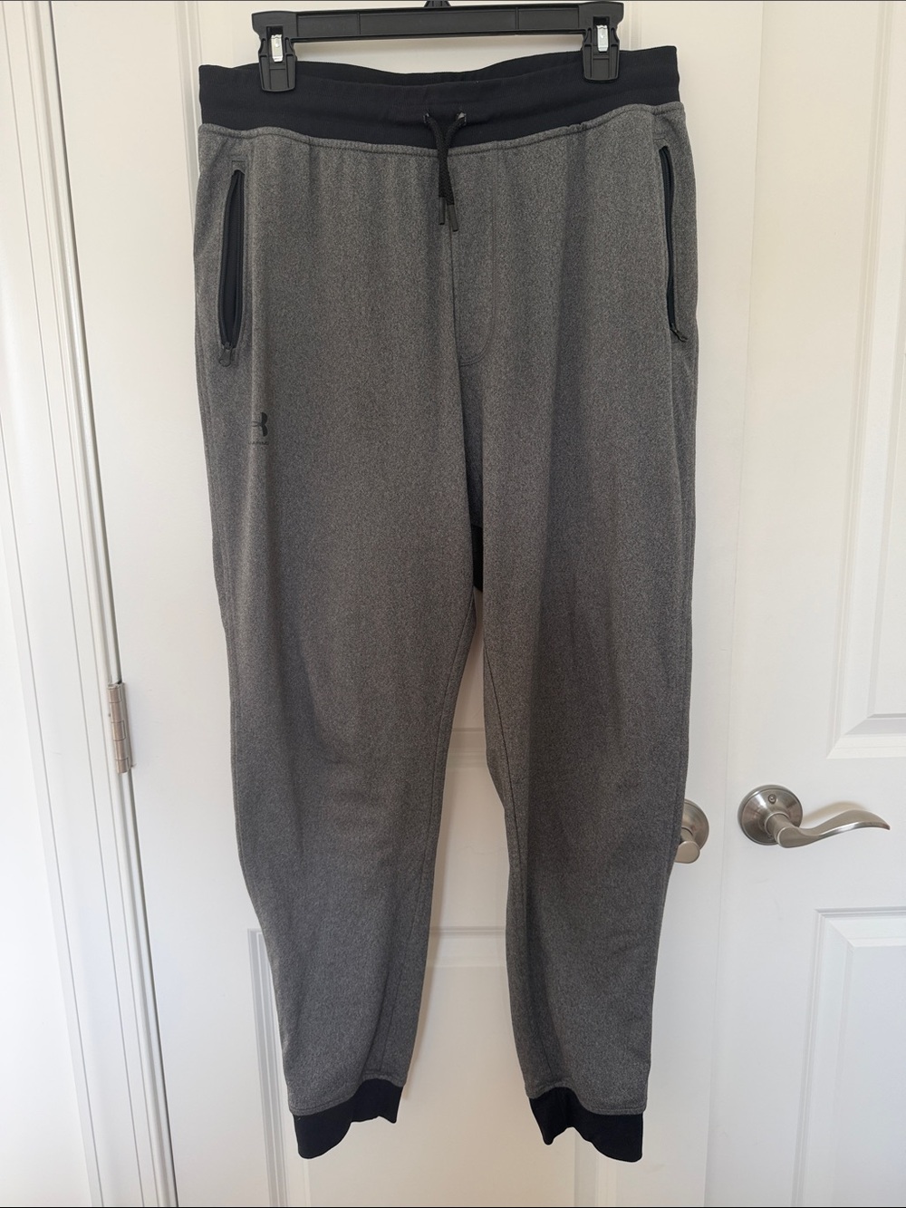 Under Armour Gray and Black Athletic Joggers